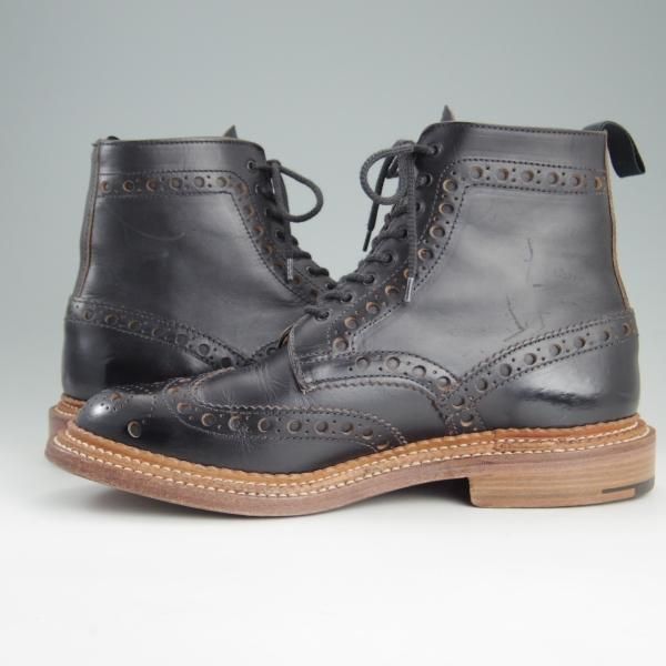 美品☆(英)グレンソン 8G【定価9万円以上☆THE TRIPLE WELT/トリプル