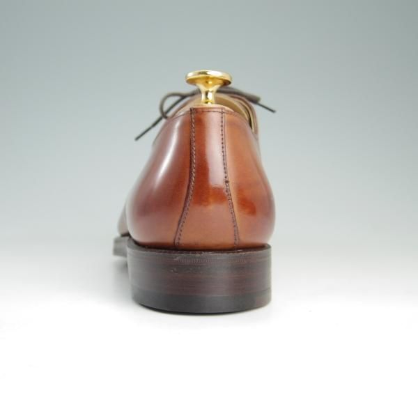 未使用★クロケット&ジョーンズ UK7/US7.5E【★ブルックスブラザーズ別注/Peal&co】324ラスト/ストレートチップ/茶/Crockett&Jones★e561