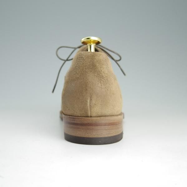 未使用★(仏)サルトル(レディース) SIZE 36【定価￥85,320-★ブラックラピド製法/ストレートチップ】スエード/薄茶/SARTORE★e562