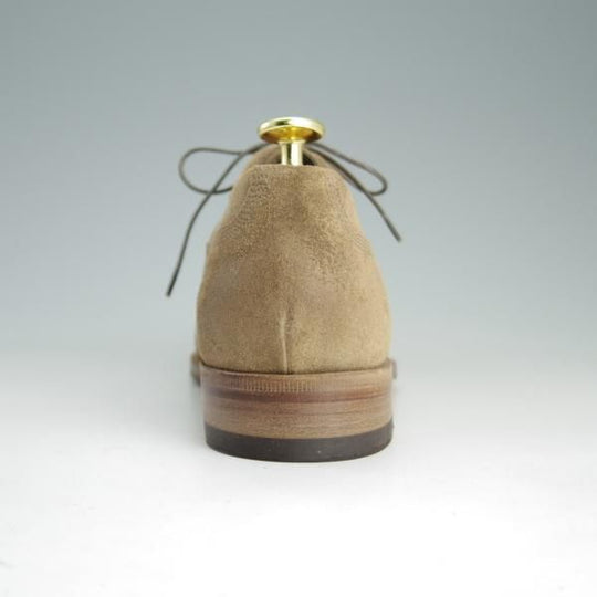 未使用★(仏)サルトル(レディース) SIZE 36【定価￥85,320-★ブラックラピド製法/ストレートチップ】スエード/薄茶/SARTORE★e562