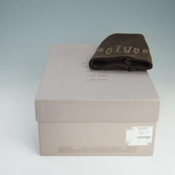 未使用★(仏)サルトル(レディース) SIZE 36【定価￥85,320-★ブラックラピド製法/ストレートチップ】スエード/薄茶/SARTORE★e562