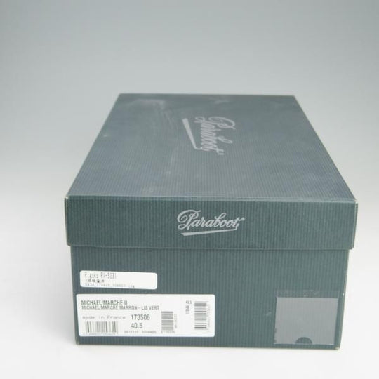 極美品★パラブーツ SIZE 40.5【定価￥71,500-★ミカエル/MICHAEL】チロリアンシューズ/リスレザー/VERT/深緑/Paraboot★e563