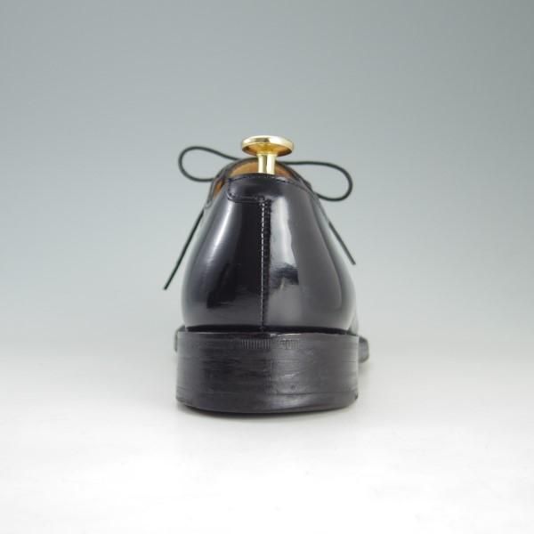 極上★(英)グレンソン 6F【貴重★footmaster/フットマスター】6606-01/プレーントゥ/ポリッシュレザー/黒/メンズ/GRENSON★e569