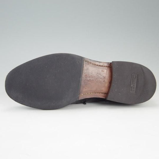 ★チャーチ 60F/UK6【定価￥96,800-★BURWOOD/バーウッド】81ラスト/4都市ロゴ/ポリッシュドバインダーカーフ/黒/メンズ/Church's★e570