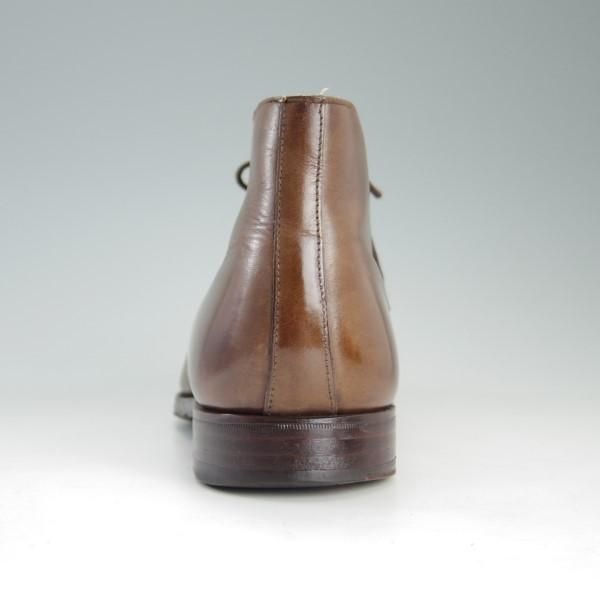極上★クロケット&ジョーンズ 8E【★チャッカブーツ/WOBURN】324ラスト/カーフ/茶/メンズ/Crockett&Jones★e572