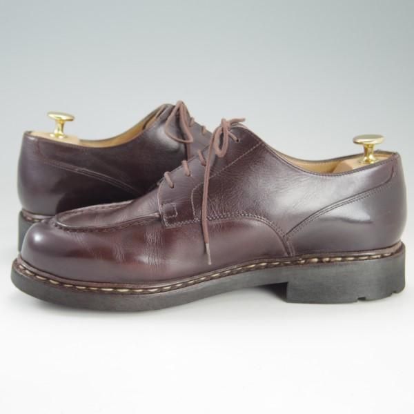 極上★パラブーツ SIZE 7【定価￥71,500-★シャンボード/CHAMBORD】TEXソール/リスレザー/CAFE/カフェ/濃茶/Uチップ/Paraboot★e555