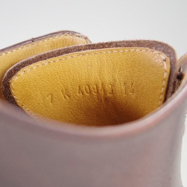 極上★パラブーツ SIZE 7【定価￥71,500-★シャンボード/CHAMBORD】TEXソール/リスレザー/CAFE/カフェ/濃茶/Uチップ/Paraboot★e555