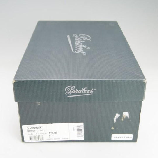 極上★パラブーツ SIZE 7【定価￥71,500-★シャンボード/CHAMBORD】TEXソール/リスレザー/CAFE/カフェ/濃茶/Uチップ/Paraboot★e555