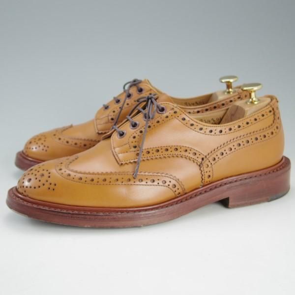 極上★トリッカーズ SIZE 7.5【定価￥84,700-★エイコンアンティーク/BOURTON/バートン】M5633/カントリー短靴/メンズ/Tricker's★e556