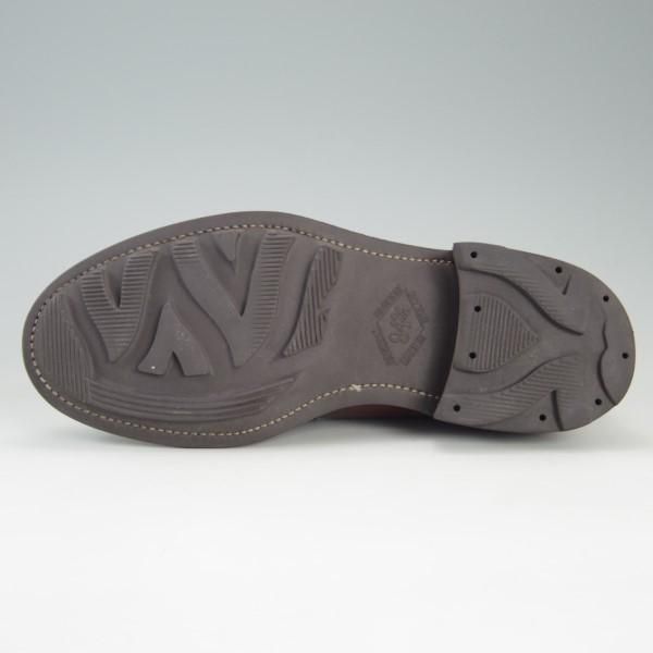 極上★(浅草)RENDO/レンド SIZE 7【定価6万円以上★オーダー品/リッジウェイソール仕様】2701/コインローファー/カーフ/茶★e558