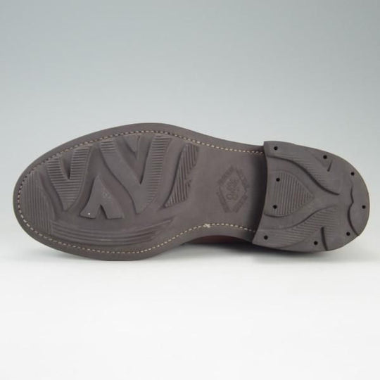 極上★(浅草)RENDO/レンド SIZE 7【定価6万円以上★オーダー品/リッジウェイソール仕様】2701/コインローファー/カーフ/茶★e558