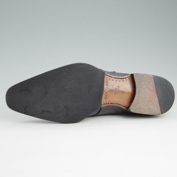 美品★(スペイン製)マグナーニ・セレクション SIZE 40【最上級ライン★ブラックラピド製法/ボロネーゼ】マグナムカーフ/MAGNANNI★e576