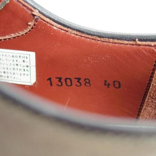 美品★(スペイン製)マグナーニ・セレクション SIZE 40【最上級ライン★ブラックラピド製法/ボロネーゼ】マグナムカーフ/MAGNANNI★e576