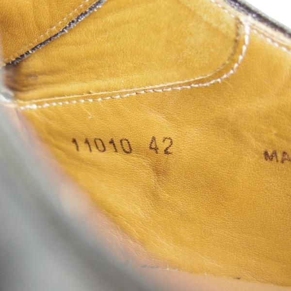 極上★(スペイン製)マグナーニ SIZE 42【★ボロネーゼ製法/モンクストラップ】11010/カーフ/黒/メンズ/MAGNANNI★e577