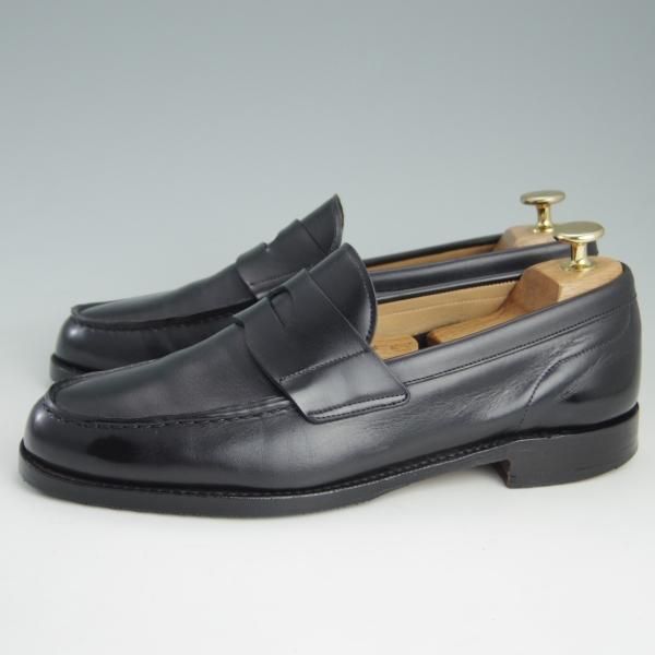 極上★チャーチ 65F/UK6.5【★コインローファー/BRISTOL2】ブリストル/106ラスト/5都市/カーフ/黒/メンズ/Church's★e579