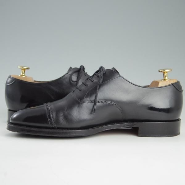 美品★(英)チーニー 7E【★ロイドフットウェア別注/LloydFootwear】Mシリーズ/89ラスト/パンチドキャップトゥ/カーフ/黒/CHEANEY★e581