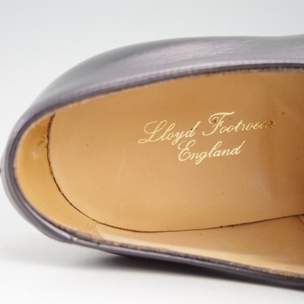 美品★(英)チーニー 7E【★ロイドフットウェア別注/LloydFootwear】Mシリーズ/89ラスト/パンチドキャップトゥ/カーフ/黒/CHEANEY★e581