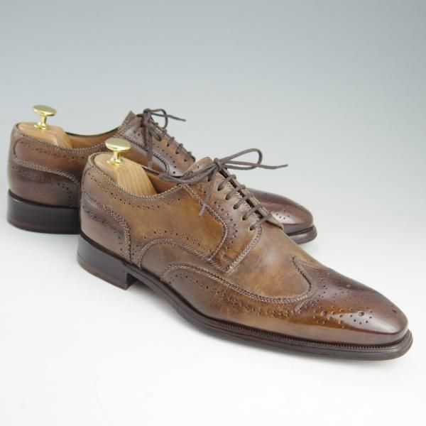 極上☆(伊)ステファノ・ブランキーニ SIZE 7【☆フルブローグ/2755