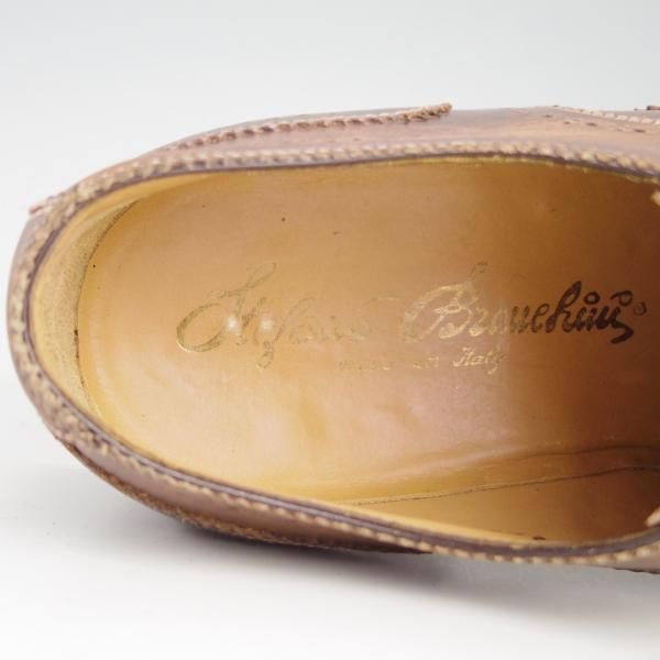 極上☆(伊)ステファノ・ブランキーニ SIZE 7【☆フルブローグ/2755