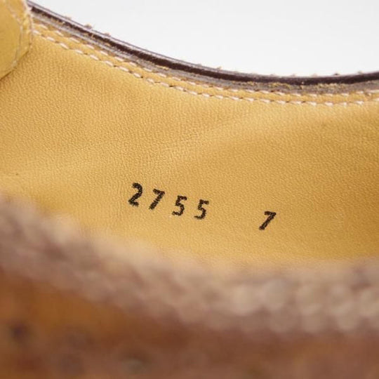 極上★(伊)ステファノ・ブランキーニ SIZE 7【★フルブローグ/2755】カーフ/茶/メンズ/STEFANO BRANCHINI★e583