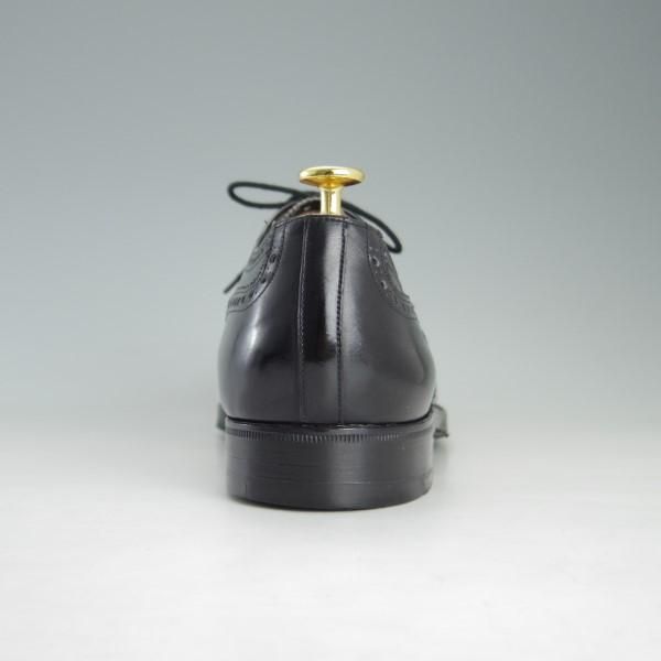 極上★チャーチ製 UK8程度【旧チャーチ★ブルックスブラザーズ別注/BROOKS ENGLISH】41E/910R/DEVON/M75ラスト/黒/Church's★e584