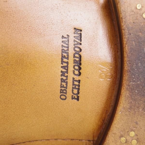 美品★(独)ハインリッヒ・ディンケラッカー SIZE 8.5【定価￥148,500-★茶/コードバン】WEIN/コインローファー/Heinrich Dinkelacker★e587