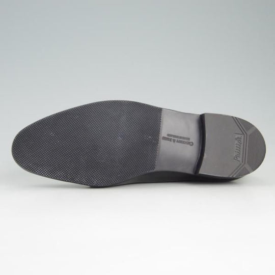 美品★クロケット&ジョーンズ 6E【定価￥68,200-★オペラパンプス/PUMP】302ラスト/パテント/エナメル/黒/メンズ/Crockett&Jones★e590