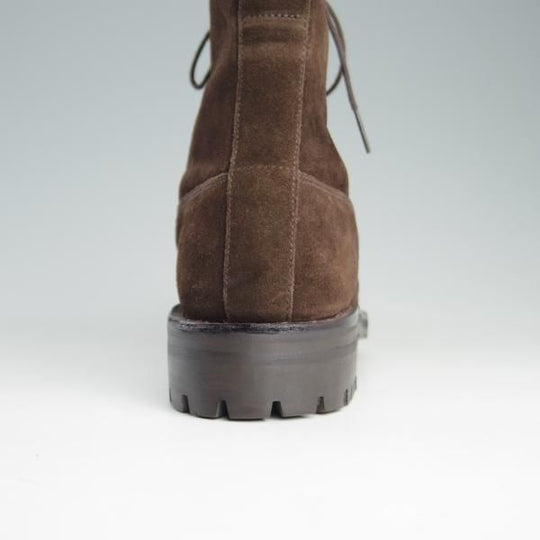 美品★クロケット&ジョーンズ 6E【コマンドソール仕様★RADNOR/ラドナー】228ラスト/ブーツ/濃茶/メンズ/Crockett&Jones★e591