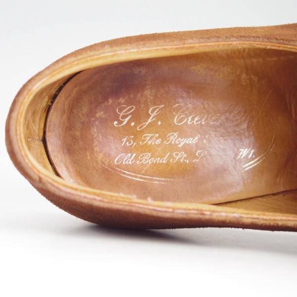 極上★クロケット&ジョーンズ 6.5E【スキンステッチ仕様★(英)ジョージクレバリー別注/ハンドグレード】337ラスト/Crockett&Jones★e593