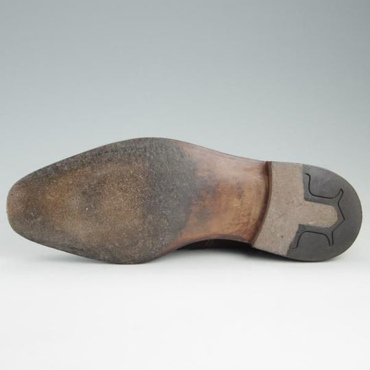 極上★ジョンロブ 7E【★サイドゴアブーツ/8000Bラスト】スエード/濃茶/メンズ/JOHN LOBB★e594