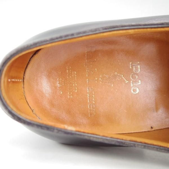 極上★クロケット&ジョーンズ UK7.5/US8D【★(米)ラルフローレン別注/POLO Ralph Lauren】モンクストラップ/黒/メンズ/Crockett&Jones★e597