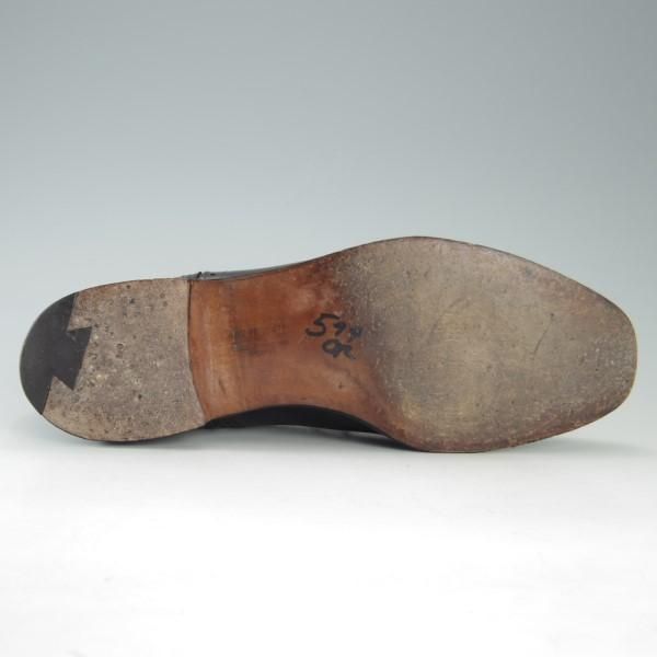 極上★(英)アルフレッド・サージェント製 UK8/US8.5D【★ブルックスブラザーズ別注/Peal&co】セミブローグ/黒/Alfred Sargent★e601