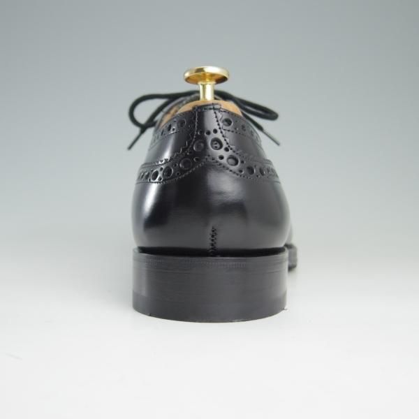 新品★チャーチ 75G/UK7.5【定価￥96,800-★BURWOOD/バーウッド】81ラスト/5都市ロゴ/ポリッシュドバインダーカーフ/黒/Church's★e605