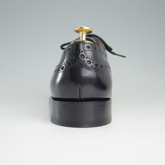 新品★チャーチ 75G/UK7.5【定価￥96,800-★BURWOOD/バーウッド】81ラスト/5都市ロゴ/ポリッシュドバインダーカーフ/黒/Church's★e605