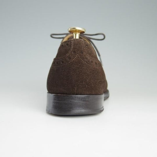 極上★チャーチ 70F/UK7【復刻版★73ラスト仕様/ディプロマット似寄りモデル】Perth/セミブローグ/スエード/DIPLOMAT/Church's★e606