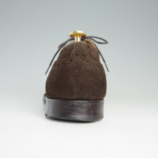 極上★チャーチ 70F/UK7【復刻版★73ラスト仕様/ディプロマット似寄りモデル】Perth/セミブローグ/スエード/DIPLOMAT/Church's★e606