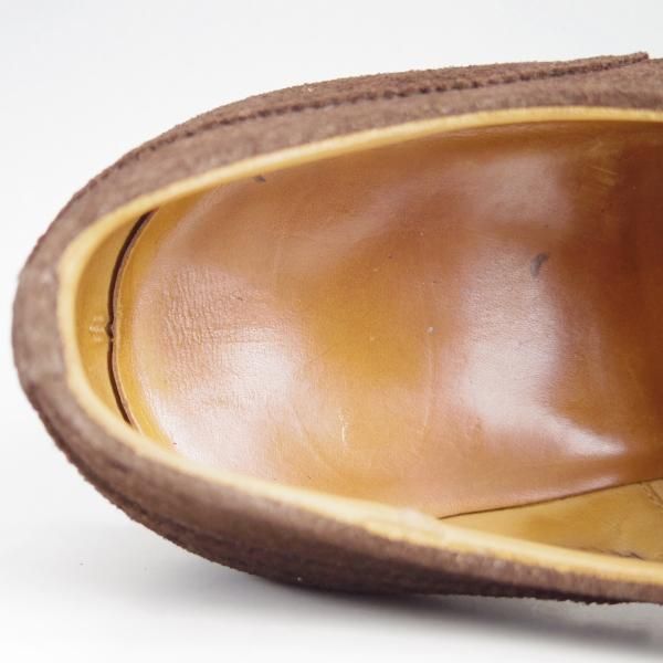 極上★チャーチ 70F/UK7【復刻版★73ラスト仕様/ディプロマット似寄りモデル】Perth/セミブローグ/スエード/DIPLOMAT/Church's★e606