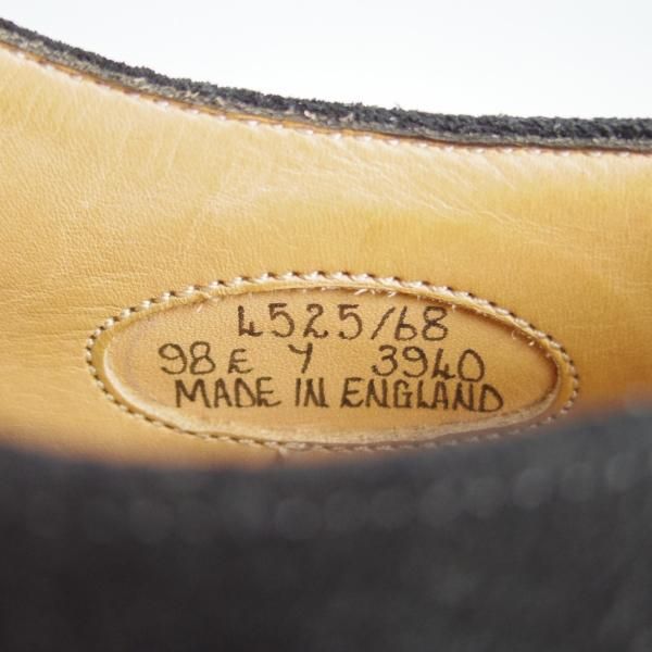 未使用★(英)アルフレッド・サージェント 7E【上級★エクスクルーシブライン/ダイナイトソール仕様】プレーントゥ/Alfred Sargent★e607