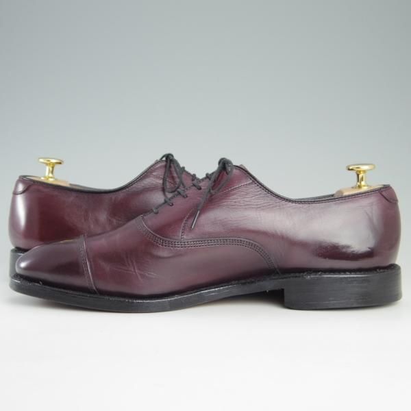 極上★(米)アレンエドモンズ 8.5D【定価￥75,900-★パークアベニュー/Park Avenue】ストレートチップ/カーフ/赤茶/ALLEN EDMONDS★e608