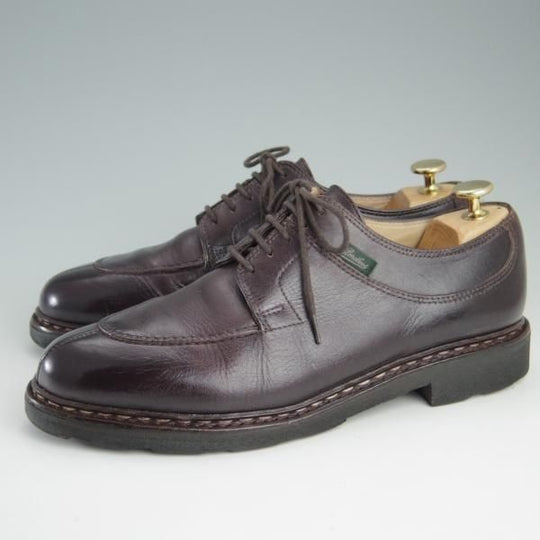 極上★パラブーツ SIZE 6.5【定価￥71,500-★アヴィニョン/AVIGNON】カフェ/CAFE/グリフソール/Uチップ/リスレザー/Paraboot★e609