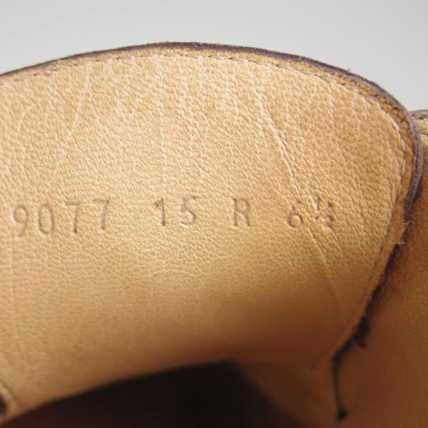 極上★パラブーツ SIZE 6.5【定価￥71,500-★アヴィニョン/AVIGNON】カフェ/CAFE/グリフソール/Uチップ/リスレザー/Paraboot★e609