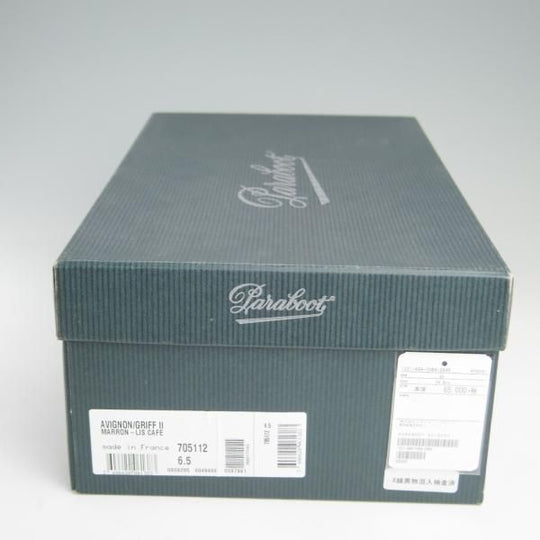 極上★パラブーツ SIZE 6.5【定価￥71,500-★アヴィニョン/AVIGNON】カフェ/CAFE/グリフソール/Uチップ/リスレザー/Paraboot★e609