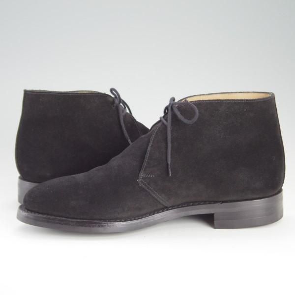 極美品★クロケット&ジョーンズ 6E【ダイナイトソール仕様★バーニーズNY別注/EVESHAM】318ラスト/チャッカブーツ/Crockett&Jones★e612