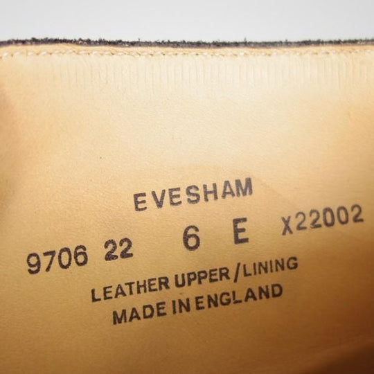 極美品★クロケット&ジョーンズ 6E【ダイナイトソール仕様★バーニーズNY別注/EVESHAM】318ラスト/チャッカブーツ/Crockett&Jones★e612