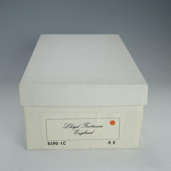 極上★クロケット&ジョーンズ 8E【★ロイドフットウェア別注/Lloyd Footwear】224ラスト/フルブローグ/カーフ/茶/Crockett&Jones★e613