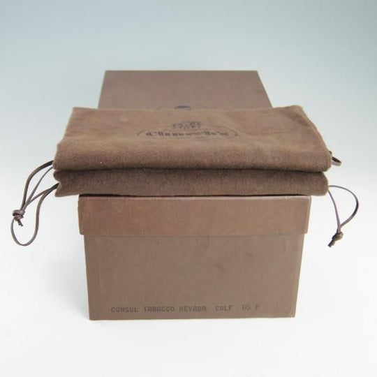 美品★チャーチ 85F/UK8.5【貴重★100ラスト仕様のコンサル/CONSUL】ストレートチップ/ネバダカーフ/TABACCO/茶/メンズ/Church's★e614