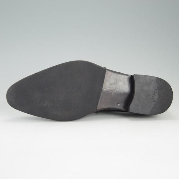 極上★(伊)サントーニ/リミテッドエディション SIZE 7【高額★ノルベジェーゼ製法/Limited Edition】カーフ/黒/Santoni★e615