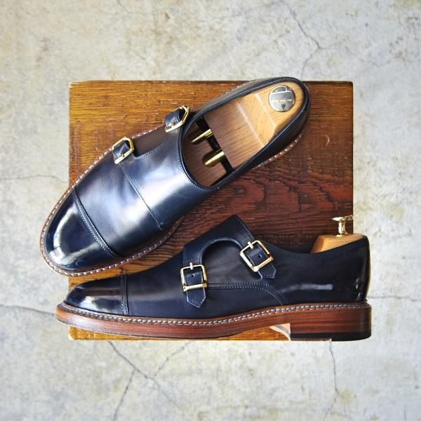 極上★ジャランスリワヤ SIZE 6.5【グッドイヤーウェルテッド製法★ユナイテッドアローズB&Y別注】ダブルモンク/JALAN SRIWIJAWA★e618