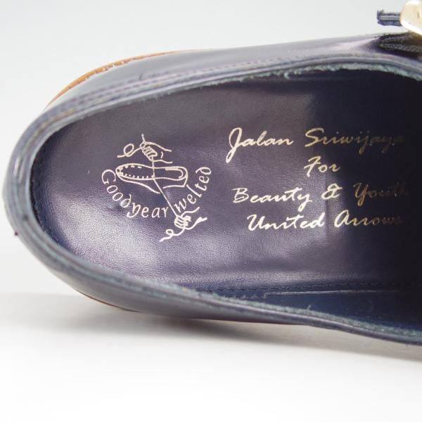 極上★ジャランスリワヤ SIZE 6.5【グッドイヤーウェルテッド製法★ユナイテッドアローズB&Y別注】ダブルモンク/JALAN SRIWIJAWA★e618