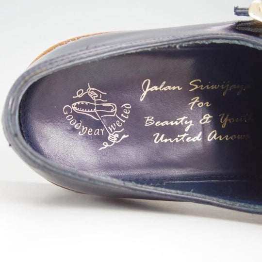 極上★ジャランスリワヤ SIZE 6.5【グッドイヤーウェルテッド製法★ユナイテッドアローズB&Y別注】ダブルモンク/JALAN SRIWIJAWA★e618